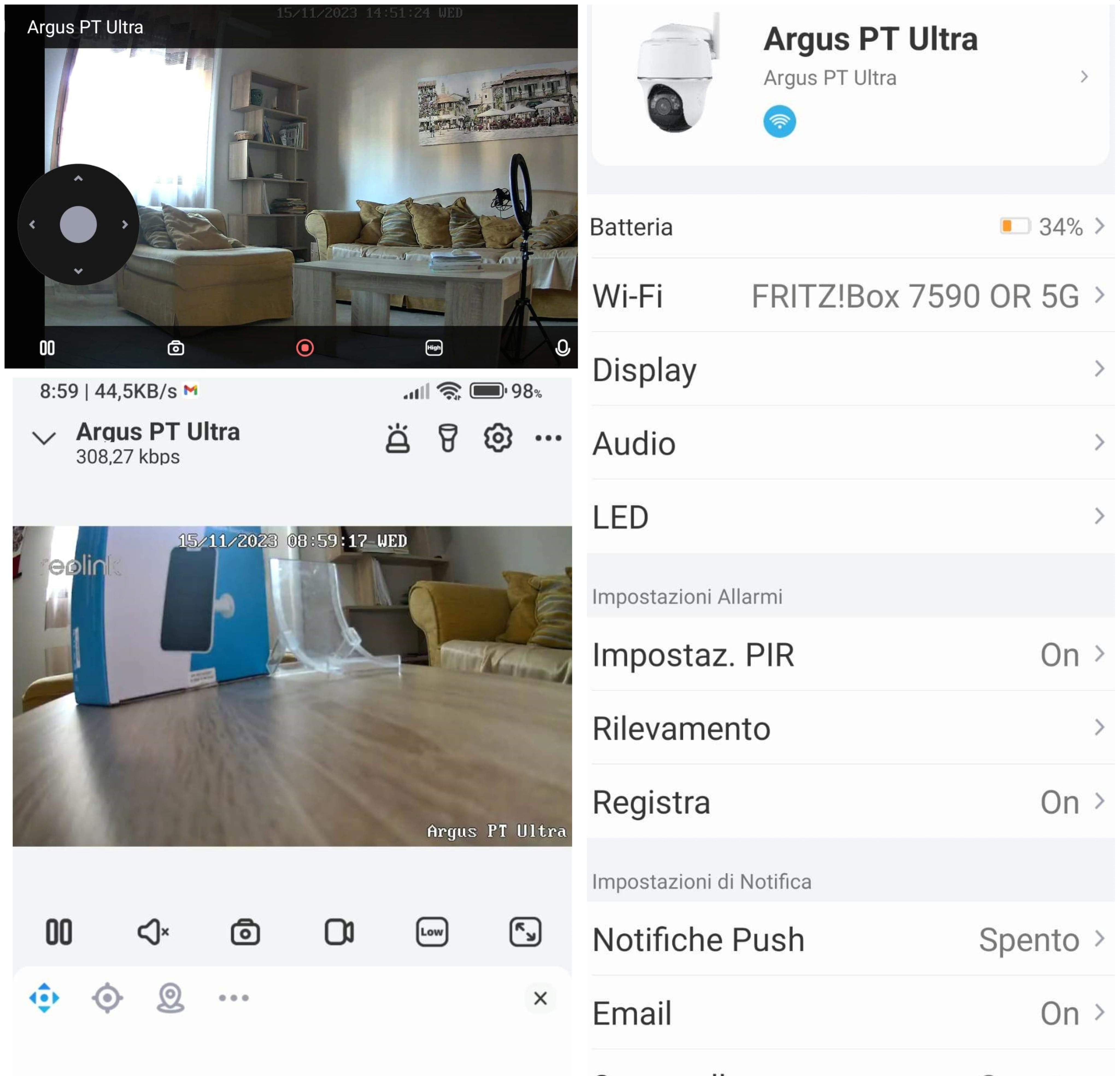 Reolink Argus PT Ultra 4k Recensione